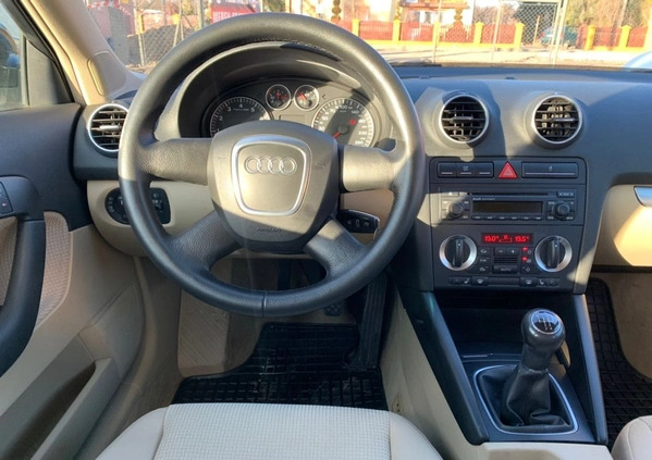 Audi A3 cena 18750 przebieg: 197170, rok produkcji 2006 z Goleniów małe 562